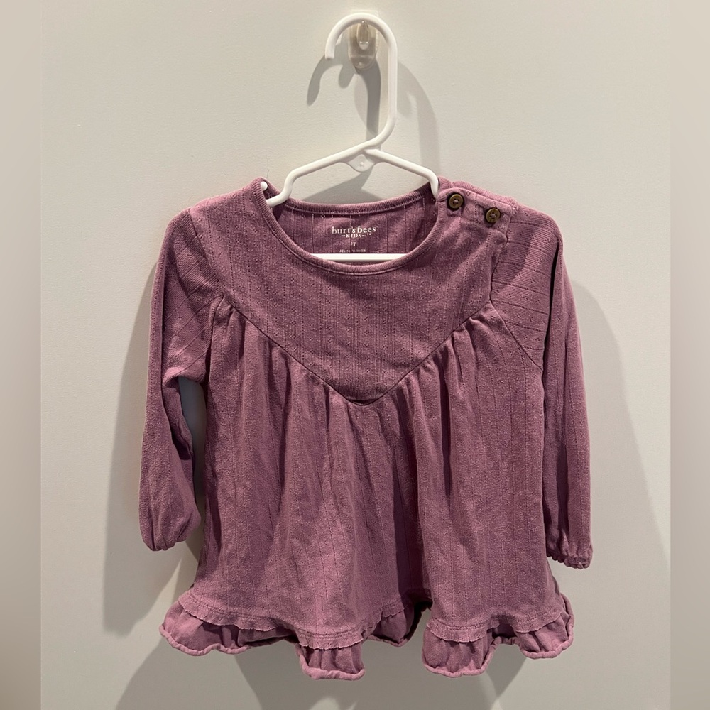 Burt's Bees Baby Purple Dress